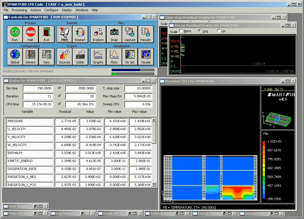 Smartfire demo image